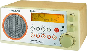 Sangean DDR-3 digitale radio DAB
