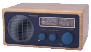 Sangean WR-1 analoge radio