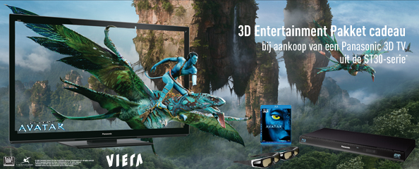Panasonic 3D TV ST30-serie