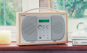 Evoke-2XT maple DAB radio digitale radio