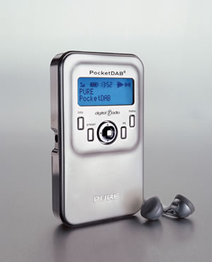 PocketDAB 1000 DAB zakradio