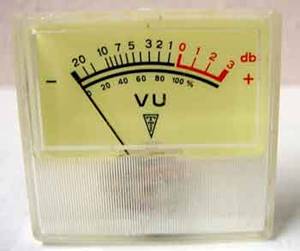 VU-meter mengpanelen