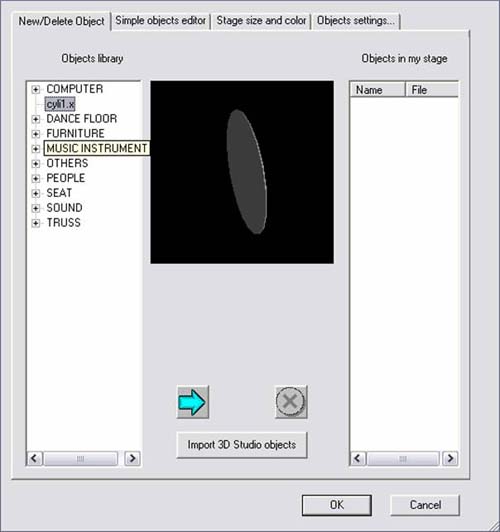 Easy View 3D software Daslight DVC controller