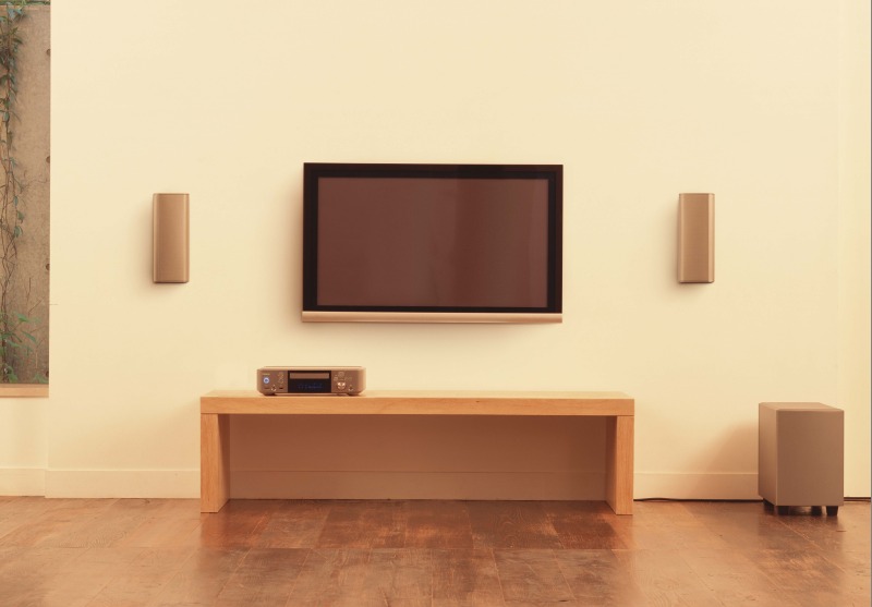 Denon S-301 home cinema uit twee speakers