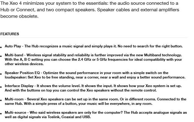 xeo4 dynaudio actieve luidspreker