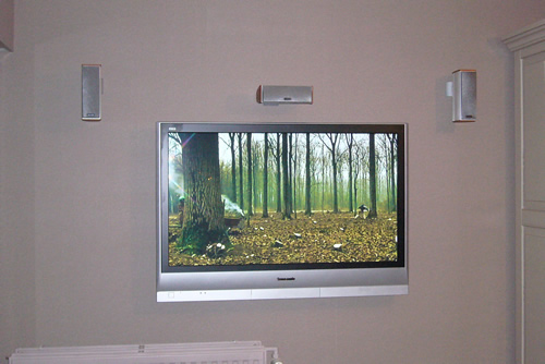 Home cinema met plasma-tv