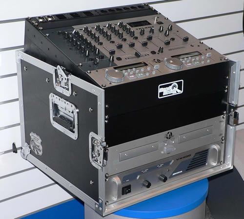 Geluidsinstallatie in flightcase