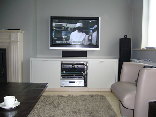 Home cinema met plasma-tv