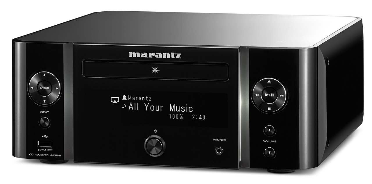 marantz mcr611 airplay bluethooth internetradio fm dab versterker