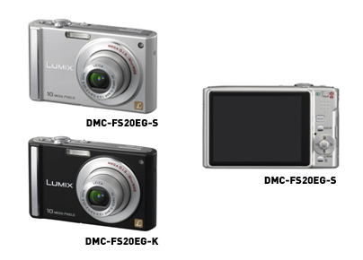 Panasonic Lumix digitale fototoestellen DMC-FS20