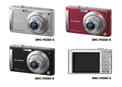 Panasonic Lumix digitale fototoestellen DMC-FS5