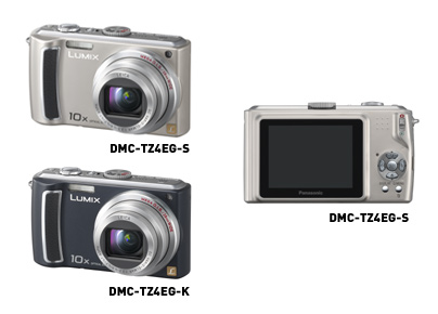 Panasonic Lumix digitale camera's DMC-TZ4