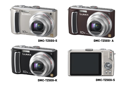 Panasonic Lumix digitale camera's DMC-TZ5