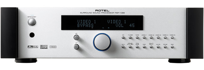 Rotel RSP-1068 surround processor