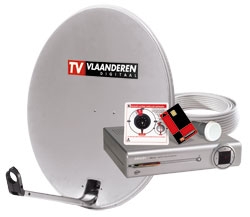 Schotelset TV Vlaanderen